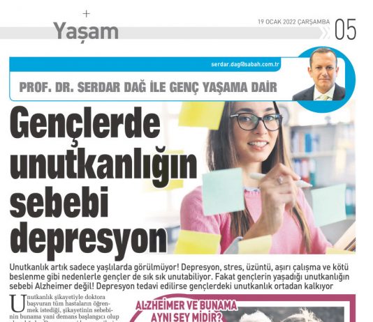 Gençlerde Unutkanlığın Sebebi Depresyon