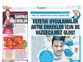 Estetik uygulamalar artık erkekler için de vazgeçilmez oldu!