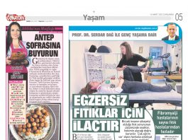 Egzersiz fıtıklar için ilaçtır